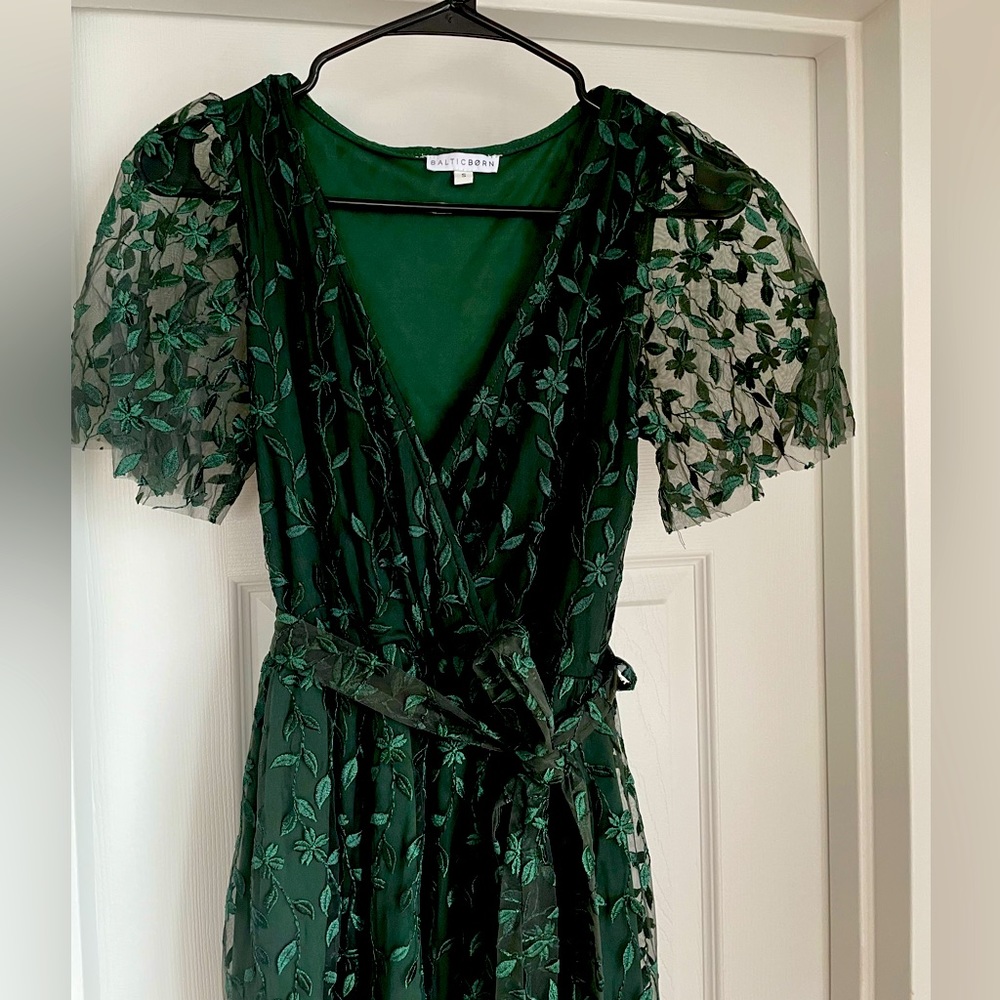 Baltic Born Marseille Embossed Maxi Dress